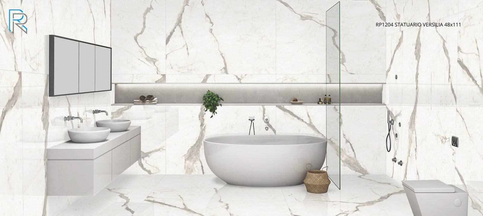 https://www.raphaelporcelain.com/wp-content/uploads/2023/01/RP1204-STATUARIO-VERSILIA-48x111-Bathroom.jpg